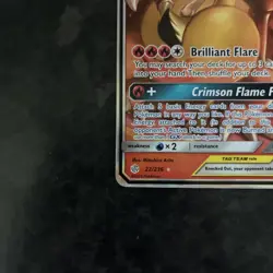Pokemon TCG Charizard & Braixen GX 22/236 Cosmic Eclipse Near Mint/MINT - Image 2
