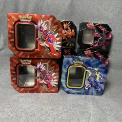 Pokemon Empty Tins Lot of 9 Assorted Galarian Articuno Zapdos Moltres - Image 2