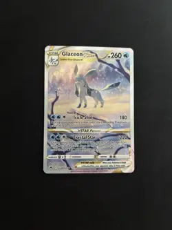 Glaceon VSTAR GG40/GG70 Crown Zenith: Galarian Gallery Holo Pokemon TCG - NM - Image 1