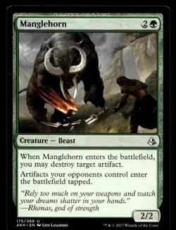 Manglehorn 175 U The List Reprints - Image 1