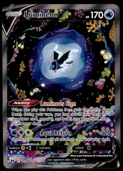 Pokemon TCG Crown Zenith #GG39/GG70 Lumineon V NM - Image 1