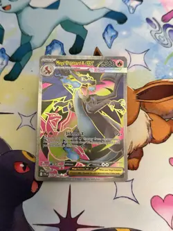 Mega Charizard x EX 109/094 Me02: Phantasmal Flames Holo Full Art NM Pokemon TCG - Image 1