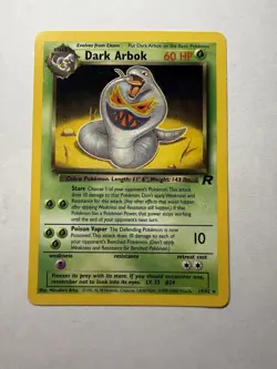 Dark Arbok - 19/82 - Pokemon Team Rocket - Non Holo - Image 1
