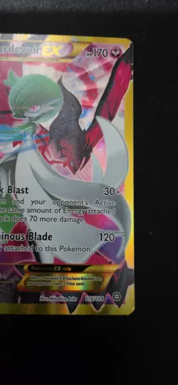 Gardevoir EX XY Steam Siege Secret Rare Full Art Holo 116/114 2016 HP170 - Image 3