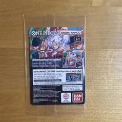 Bandai Namco One Piece CCG Monkey D. Luffy US Voyage Promo Holo Character Card - Image 2