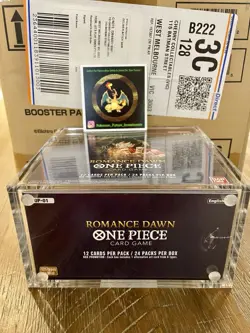 One Piece OP-01 Romance Dawn English BLUE Bottom Booster Box 1st Wave November! - Image 5