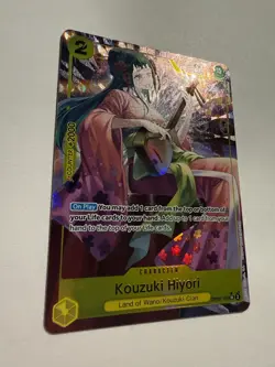 Kouzuki Hiyori Alternate Art OP06-106 Alt SR Wings of the Captain One Piece NM - Image 3
