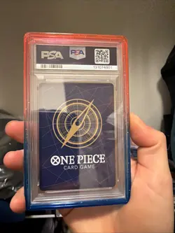 2024 One Piece EN Convention Exclusive Foil #043 Monkey D. Luffy PSA 10 GEM MINT - Image 2