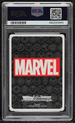 2021 Weiss Schwarz CCG: Marvel Japanese Star-Lord #MAR/S89-001 PSA 10 GEM MT - Image 2