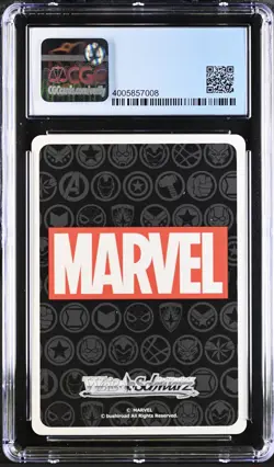 Captain America Weiss Schwarz 2021 Japanese Marvel S89-081 Rare CGC 9.5 Gem Mint - Image 2