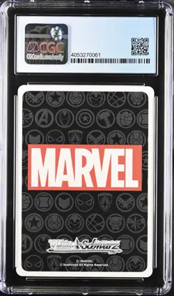 Weiss Schwarz Marvel (Japanese) S89-068CR Iron Man CGC 9.5 Gem Mint - Image 2
