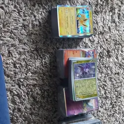 750 Pokemon Cards Mixed w/holos and reverse holos - Image 1
