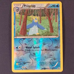Prinplup 34/113 - Legendary Treasures - Uncommon Reverse Holo Pokemon Card - NM - Image 1
