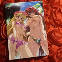 RIAS GREMORY X ASIA HIGH SCHOOL DXD Special Play Anime Waifu Girl Card Summer - Image 1
