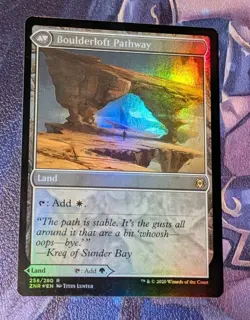 MTG *FOIL * Zendikar Rising Rare BRANCHLOFT PATHWAY NM - Image 2