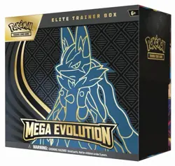 POKEMON MEGA EVOLUTION - LUCARIO Elite Trainer Box ETB - NEW - FACTORY SEALED - Image 1