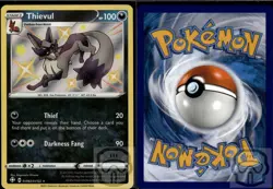 Thievul SV082/SV122 Shiny Rare Shining Fates Shiny Vault Pokemon Holo NM/M - Image 2