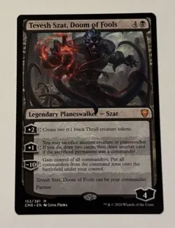 MTG Tevesh Szat, Doom of Fools - Commander Legends NM - Image 1