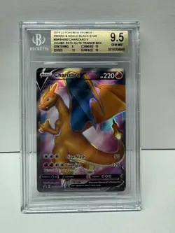 Pokemon Promos Sword & Shield Black Star #SWSH050 Charizard V BGS 9.5 w/10 - Image 1