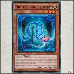 Digital Bug Centibit - MP17-EN017 - Common 1st Edition Yugioh - Image 1