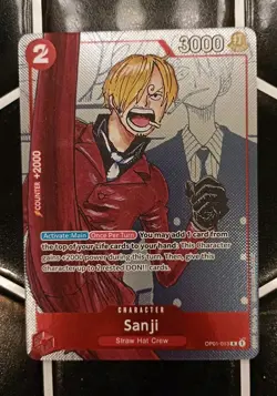 Sanji - OP01-013 (Alternate Art) OP01-013 One Piece Promotion Cards Foil - Image 1