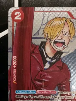 Sanji - OP01-013 (Alternate Art) OP01-013 One Piece Promotion Cards Foil - Image 3