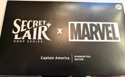 MTG Secret Lair x Marvel Captain America Rainbow Foil Edition 6-Card Lot ENG - Image 1