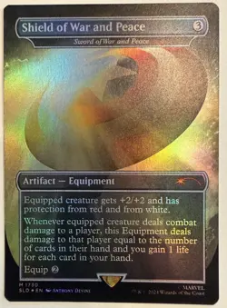 MTG Secret Lair x Marvel Captain America Rainbow Foil Edition 6-Card Lot ENG - Image 3