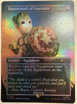MTG Secret Lair x Marvel Captain America Rainbow Foil Edition 6-Card Lot ENG - Image 4