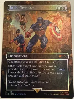 MTG Secret Lair x Marvel Captain America Rainbow Foil Edition 6-Card Lot ENG - Image 5