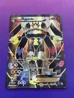 Zygarde EX 54a/124 Alternate Art Promo Holo Pokemon Card - Image 1