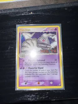 Pokemon TCG Dusclops 7/107 Holo Rare Card EX Deoxys & Azumarill Delta Species NM - Image 2