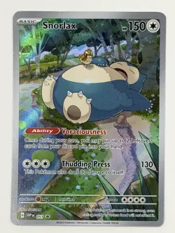 Snorlax 051 Promo Scarlet & Violet Promo Pokemon Card - Image 1