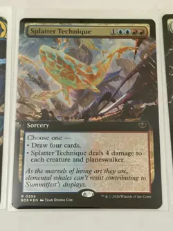 Splatter Technique Extended Art Secrets of Strixhaven Foil 356 - Image 1