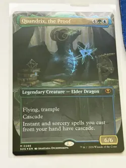 Quandrix, the Proof Borderless Secrets of Strixhaven Foil 286 - Image 1
