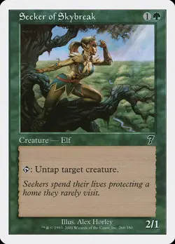 Seeker of Skybreak NonFoil Seventh Edition 268 NM MTG - Image 1