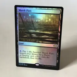 MTG Marsh Flats - Foil - MH2 NM - Image 1