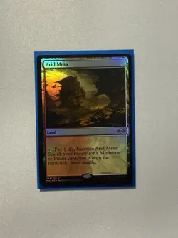 Magic: The Gathering Arid Mesa Modern Horizons 2 Rare Land 244 Foil - Image 2