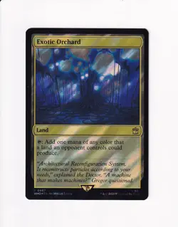 2023 MTG MAGIC THE GATHERING DR. WHO SURGE FOIL EXOTIC ORCHARD - Image 1