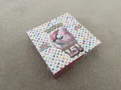 Pokemon 151 Booster Box Japanese - Brand New Sealed (small hole in seal) - Image 1