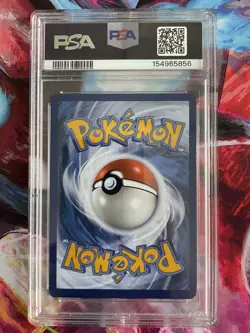 2023 Pokemon SVP Black Star Promo Charmander Obsidian Flames PSA 8 - Image 2