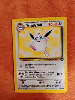 Pokemon Wigglytuff 32/64 Jungle Set Rare Regular Card 80 HP English Unlimited - Image 1