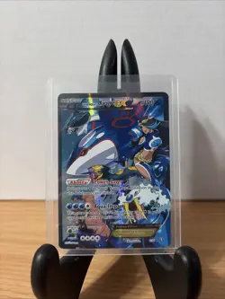 Pokemon Team Aqua's Kyogre EX 6/34 XY Double Crisis Full Art LP (In Depth Pics) - Image 1