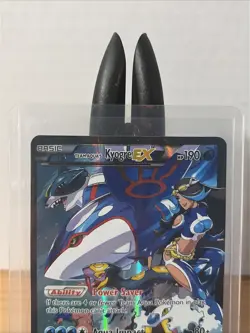 Pokemon Team Aqua's Kyogre EX 6/34 XY Double Crisis Full Art LP (In Depth Pics) - Image 3