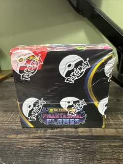 Pokemon Mega Evolution Phantasmal Flames Booster Box 36 Packs Clean - Image 1