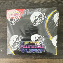 Pokemon Mega Evolution Phantasmal Flames Booster Box 36 Packs Clean - Image 5