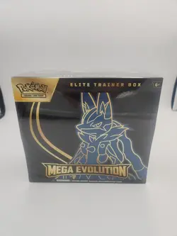 Pokemon Mega Evolution Lucario ETB Elite Trainer Box New/Sealed - Free Shipping - Image 1