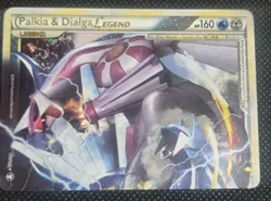Pokemon TCG Holo Rare Palkia Dialga Legend Top 2009 101/102 MINT GEM UG 10 - Image 2
