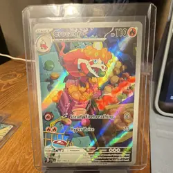 Pokemon Crocalor 202/193 SV02: Paldea Evolved Illustration Rare Holo 110 HP - Image 1