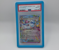 Glaceon Ex Pokemon Holiday Calendar 026 NM PSA 10 With Guard - Image 1